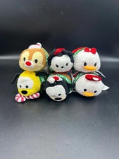 Juego de 6 Navidad Tsum Tsum: Minnie Pluto Goofy Donald Daisy & Dale