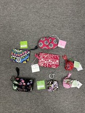 Lot Of 7 Vera Bradley Pieces - Most NWT Coin Purse, Wallets And Miniatures