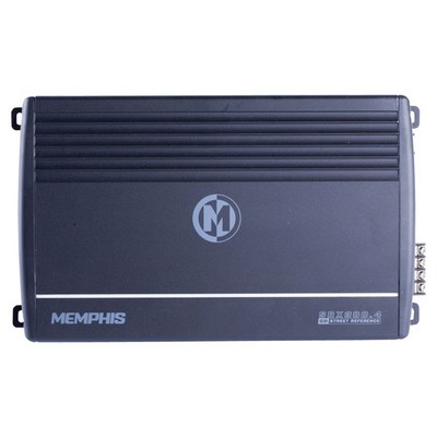 Memphis Audio SRX300.4 Street Reference Series 4-Ch Amp - 75 x 4 RMS at 2-Ohms