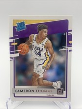 2021 Panini Chronicles Donruss Optic CAMERON THOMAS RC #215 LSU RATED ROOKIE 