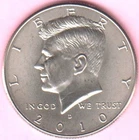 2010D John F. Kennedy Half Dollar  Circulated Coin NIFC