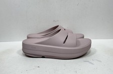Oofos Oomega Ooahh Women's Size 9 Stardust Pink Platform Comfort Slide