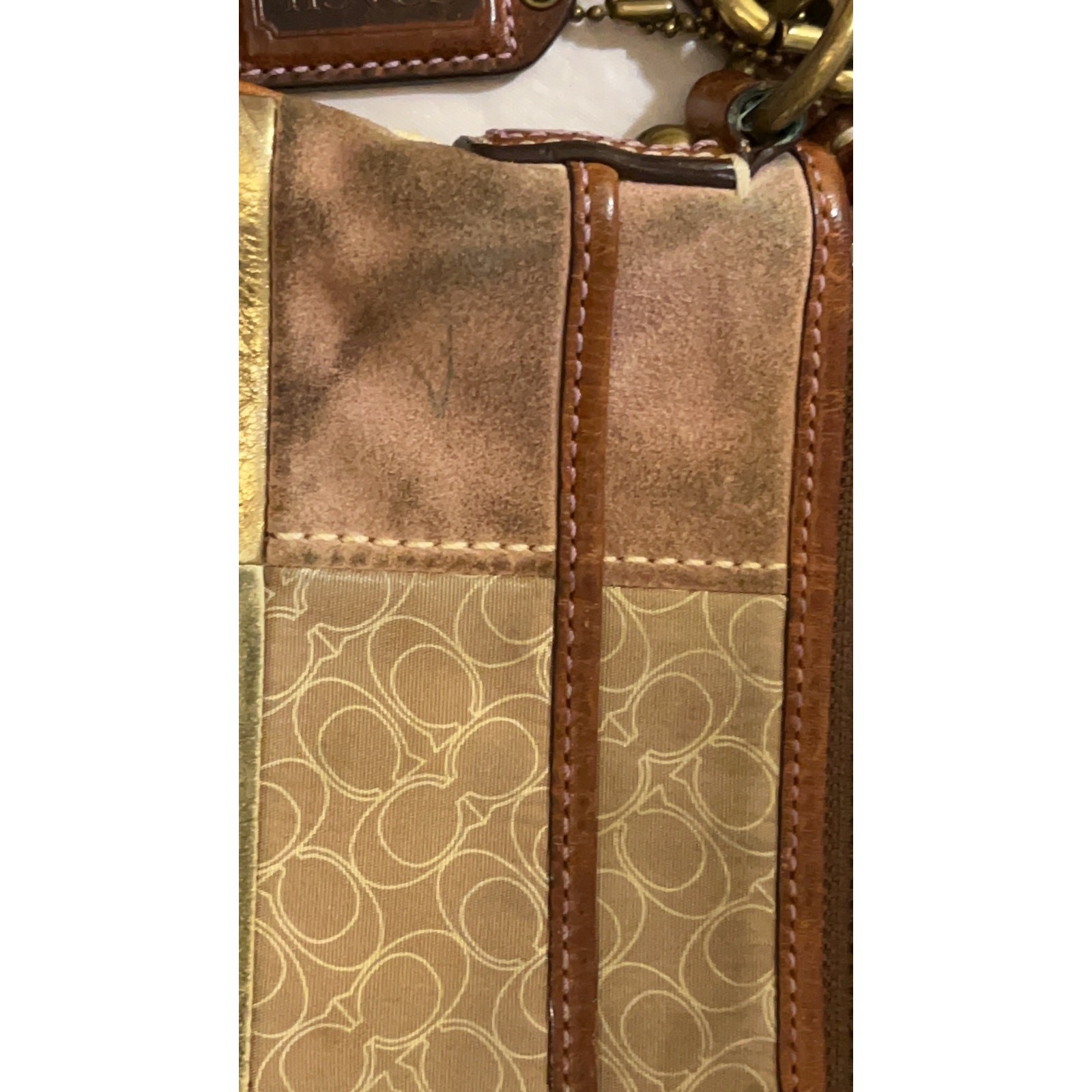 Coach No. B063-10006 Patchwork Style Crossbody Ba… - image 9