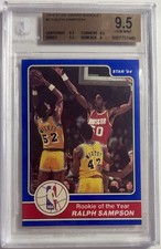 1984 Star Co. Star Award Banquet #3 Ralph Sampson ROY BGS 9.5 Gem Mint