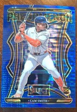2025 Panini Select - Phenomenon Cam Smith #24 Blue Prizm 04/35 (RC)