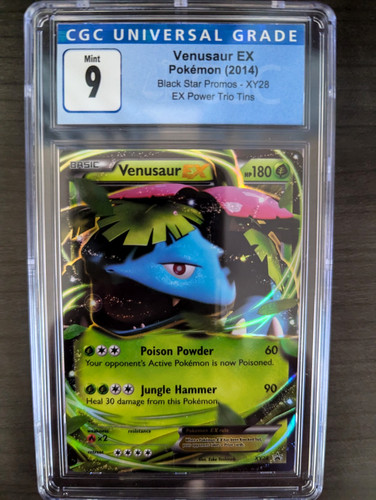 Venusaur-EX graded CGC 9 for sale on eBay