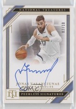 2020 National Treasures Peerless Signatures Gold 2/10 Jonas Valanciunas Auto s3g