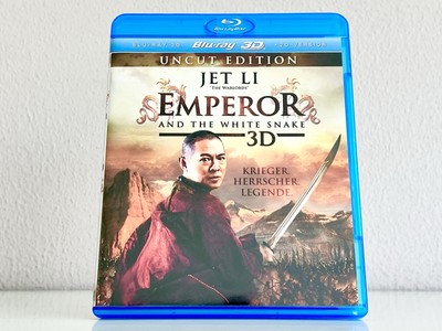   EMPEROR and the white Snake (2D + 3D Version) Blu Ray mit Jet Li / TOP !
