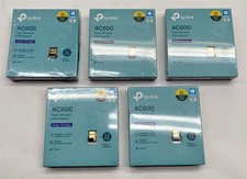 TP-Link Archer T2U Nano AC600 Wireless Wi-Fi 2.4/5GHz USB Adapter Lot of 5 NEW