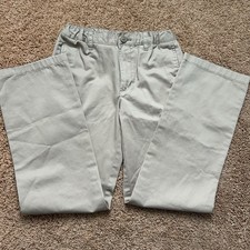 Cherokee Ultimate Khaki Dress Pants Boys 14 Wedding Formal School Classic Preppy