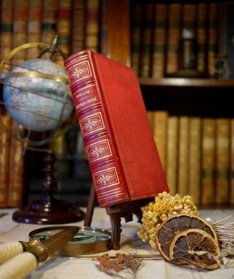 Aventures de Robinson Crusoé, Daniel de Foe, Mame et Cie, livre ancien, 1860 - Photo 1/4