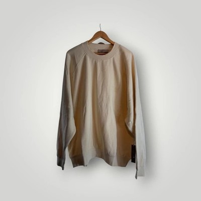 Fear of God Essentials Crewneck Sweatshirt - Egg Shell (Creme) - XXL Brandneu