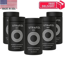 Pack of 5 Men's Hair Growth Total 360 Capsules Exp 06/2027 ship from USA