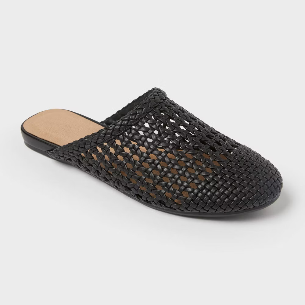 Women s Rosaline Flats with Memory Foam Insole - Universal Thread Black 95 2990₽