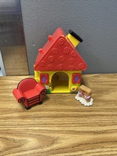 1998 Viacom Blue's Clues You Blue's House Playset INCOMPLETE