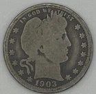 1903-O Barber / Liberty Head Quarter – 25 Cents (Silver)