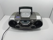 Phillips CD Bass Reflex Boombox AZ8057 Cassette Player & Radio Tested Working