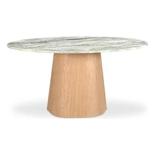 Moe's Home Collection Evelyn Dining Table Stone Green