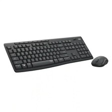 Logitech - MK295 Full-size Wireless Membrane Keyboard  Mouse Combo 920-009782 
