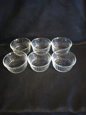 Duralex  Glass Ramekins Set of 6.                         (227)