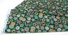 Michael Miller quilt-craft fabric CHRISTMAS COOKIES green 2 yds (ddc-12322)X-Mas
