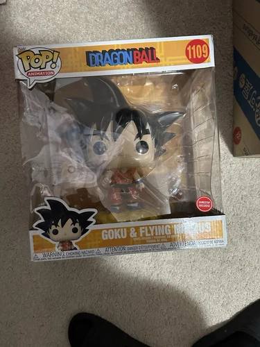 Goku And Flying Nimbus Funko Pop 1109 Jumbo Gamestop Exclusive  - Dragon Ball