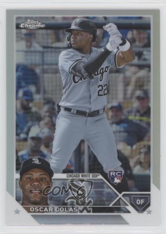 2023 Topps Chrome Refractor Oscar Colas Oscar Colás #145 Rookie RC uk2