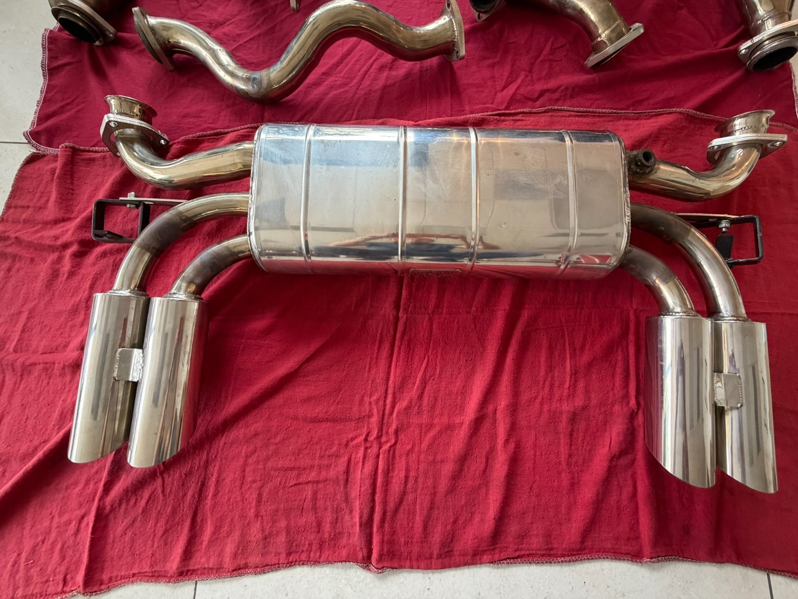Nuvolari Ferrari 328 GTS S/S Exhaust System w/ Headers