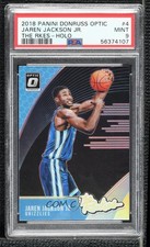 2018 Panini Donruss Optic The Rookies Holo Prizm Jaren Jackson Jr PSA 9 MINT d4v