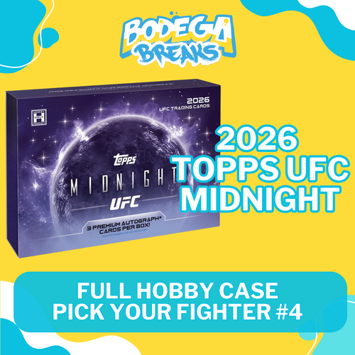 Mackenzie Dern - 2026 Topps UFC Midnight - 8 Box Hobby Case Break #4