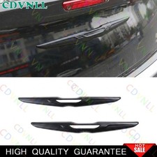 For Chrysler 300c 11-2023 Matte Black Front Grille Cover Strips Clip Trim 2pcs For Chrysler 300c 11-2023 Matte Black Front Grille Cover Strips Clip Trim 2pcs