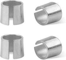 2 Pair Battery Adaptor Sleeves, Car Negative Terminal 2 Pairs 