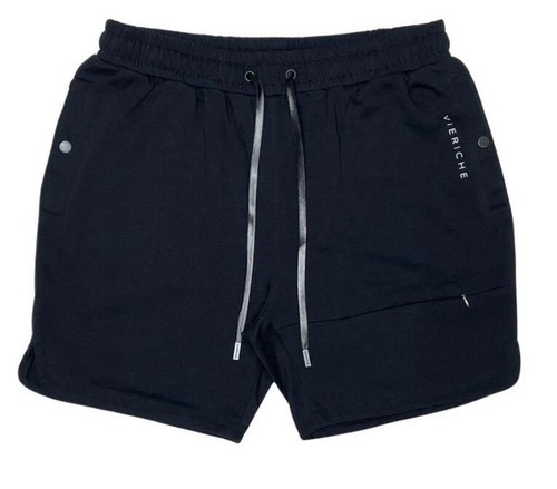 Pantaloncini corti in cotone nero Vie Riche - TAGLIA SMALL - Foto 1 di 4