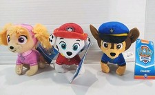 Paw Patrol 5" Plush Spin Master 2019 Stuffed Animal Lot Of 3  New With Tags NWT