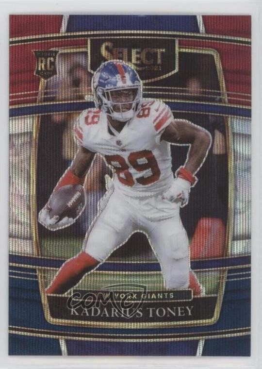 2021 Panini Select Concourse Tri-Color Prizm 76/249 Kadarius Toney #52 0qc2
