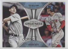 2019 Topps Greatness Returns Mookie Betts Ted Williams #GR-7 HOF 0il7