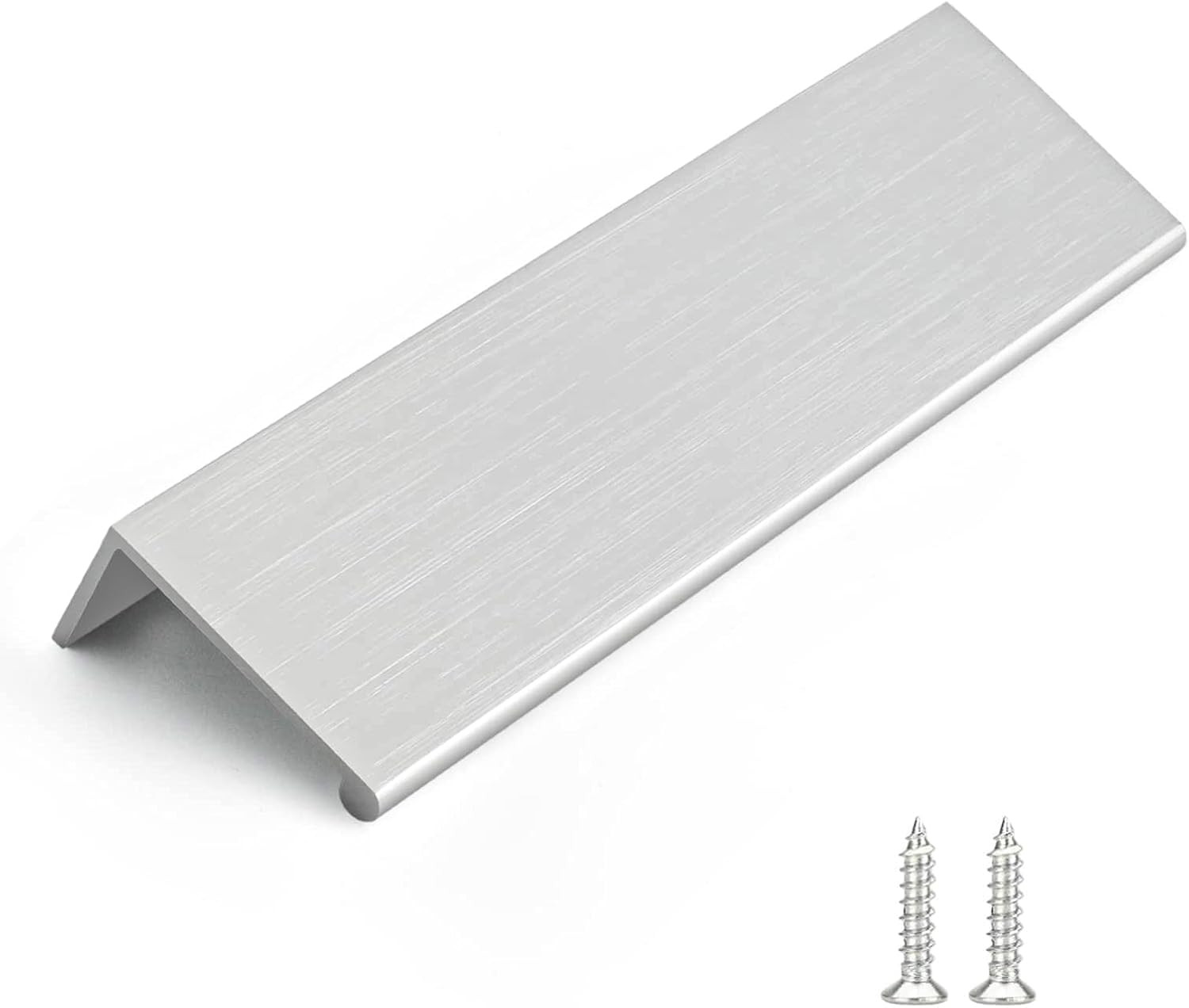 Finger Pulls, Brushed Nickel Edge Pu