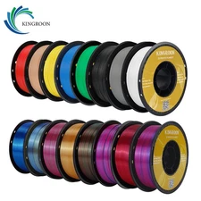 1KG PLA PETG Matte Silk HS 1.75mm 3D Printer Filament Bundle Spools Multicolor