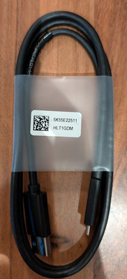 Original Dell USB-A auf USB-C Cable 1m | USB. 3.2 | 5K55E22521, HT017KB
