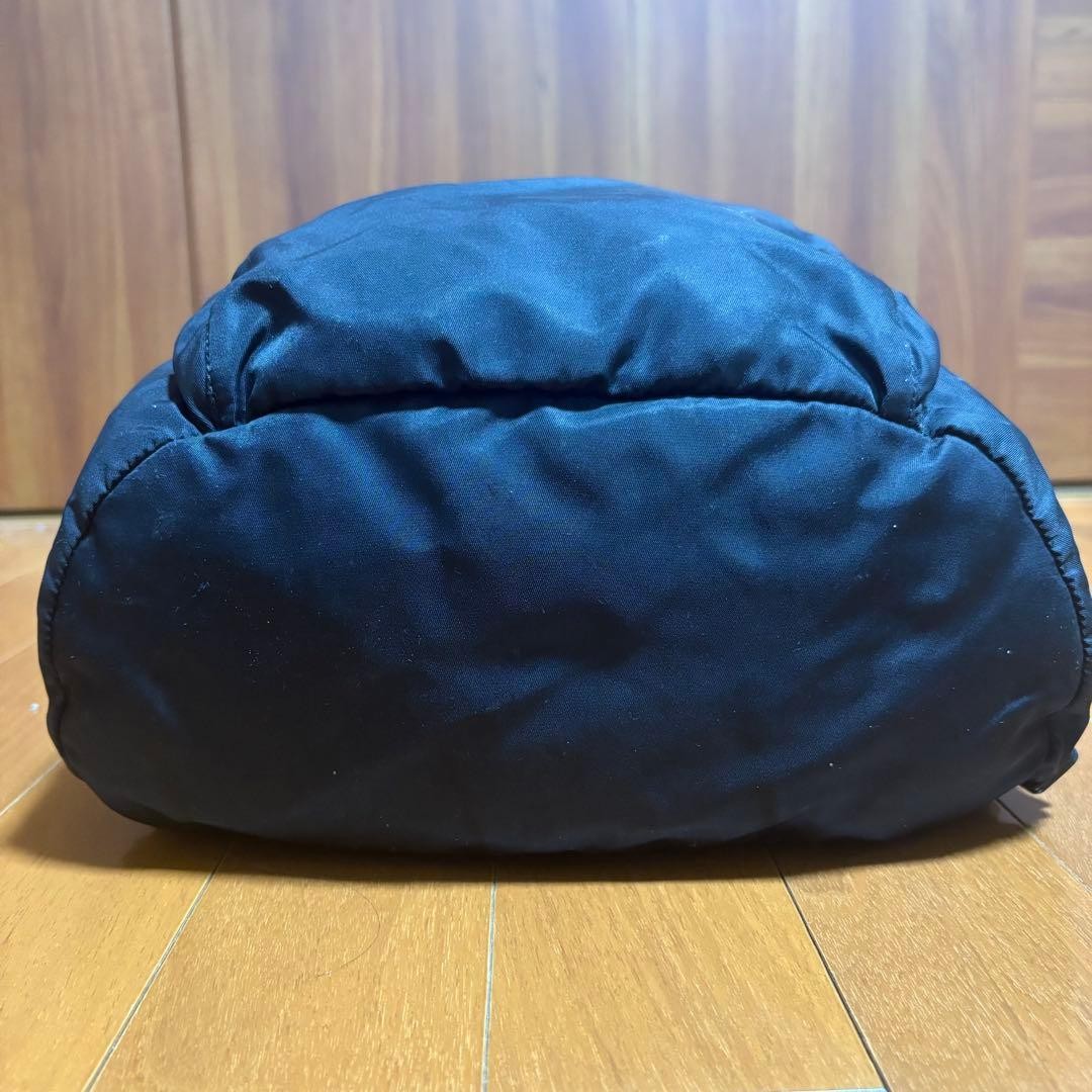 Prada Mini Nylon Backpack Black Drawstring Closur… - image 7