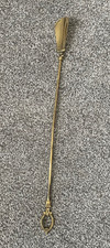 Vintage Brass Shoe Horn -21'' Long