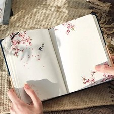Chinese Style Hardcover Notebook   Vibrant Colorful Pages for Creative Expressio