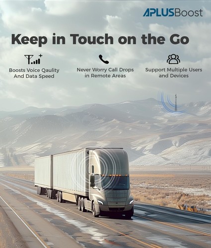 APLUSBOOST CELL PHONE HOME SIGNAL BOOSTER 4G 5G ALL CARRIER BAND 12/17/5/2/25/4 - Imagen 6 de 11