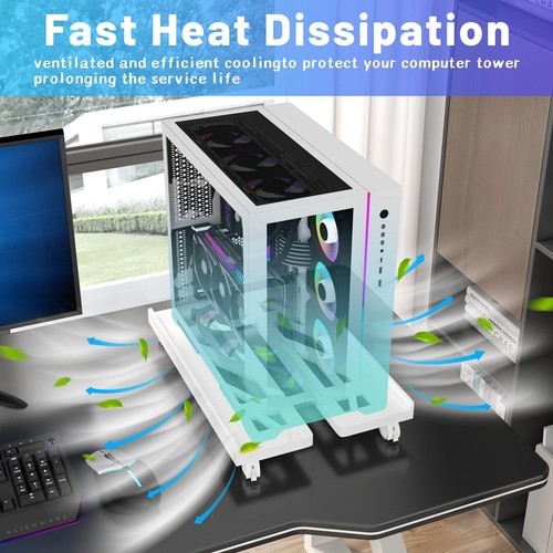 Computer-Tower-StäNder, Verstellbarer CPU-StäNder, PC-Tower-StäNder6074 - Afbeelding 8 van 9