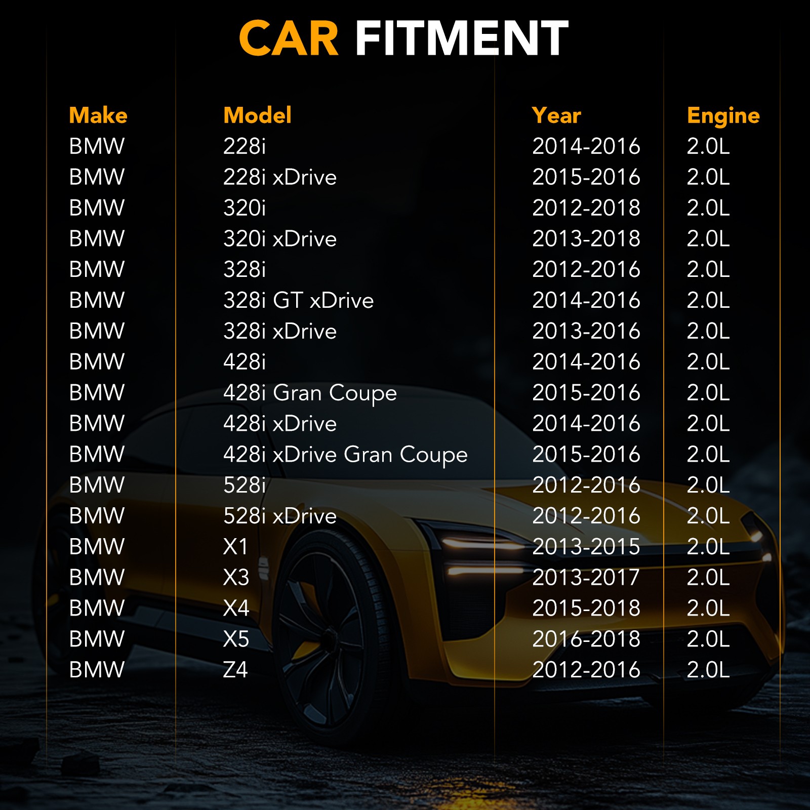 Engine Timing Chain kit & Oil Pump for BMW X1 X3 X4 X5 Z4 2012-2016 2.0L