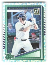 2025 Donruss Rockets #107 Chase DeLauter RC Rookie Guardians Rated Prospect
