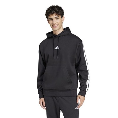 Adidas Herren Hoodie Essentials 3-Stripes Fleece Schwarz Größe S ...