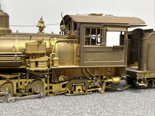 Pacific Fast Mail On3 Brass K-27 2-8-2 Locomotive D&RGW *Unpainted Runs Well! - Picture 5 of 22