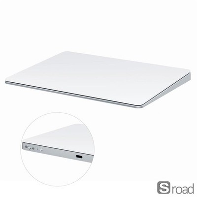 Wireless Bluetooth Trackpad, Multi-Touch Glass Surface For Mac Windows PC 