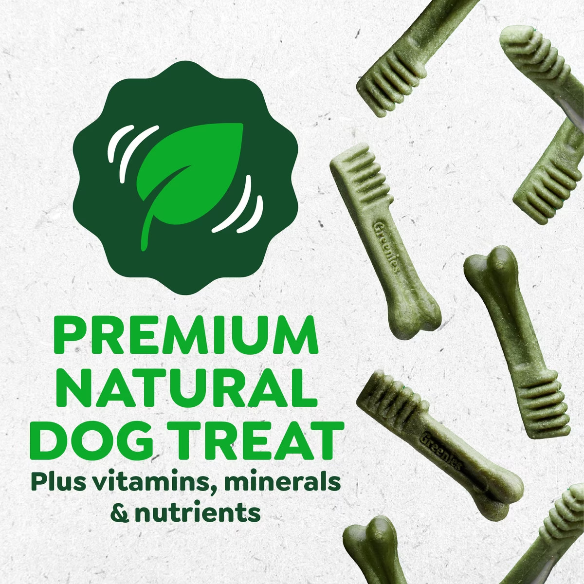 Greenies Weight Management Natural Teenie Dental Dog Treats, 96 count